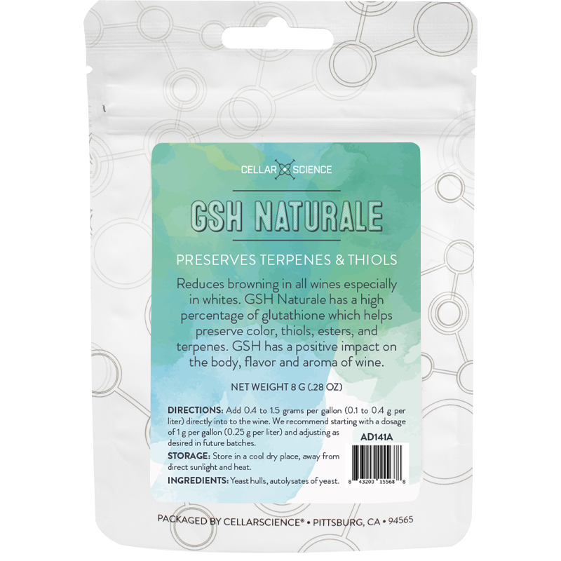 GSH NATURALE Preserves Terpenes & Thiols