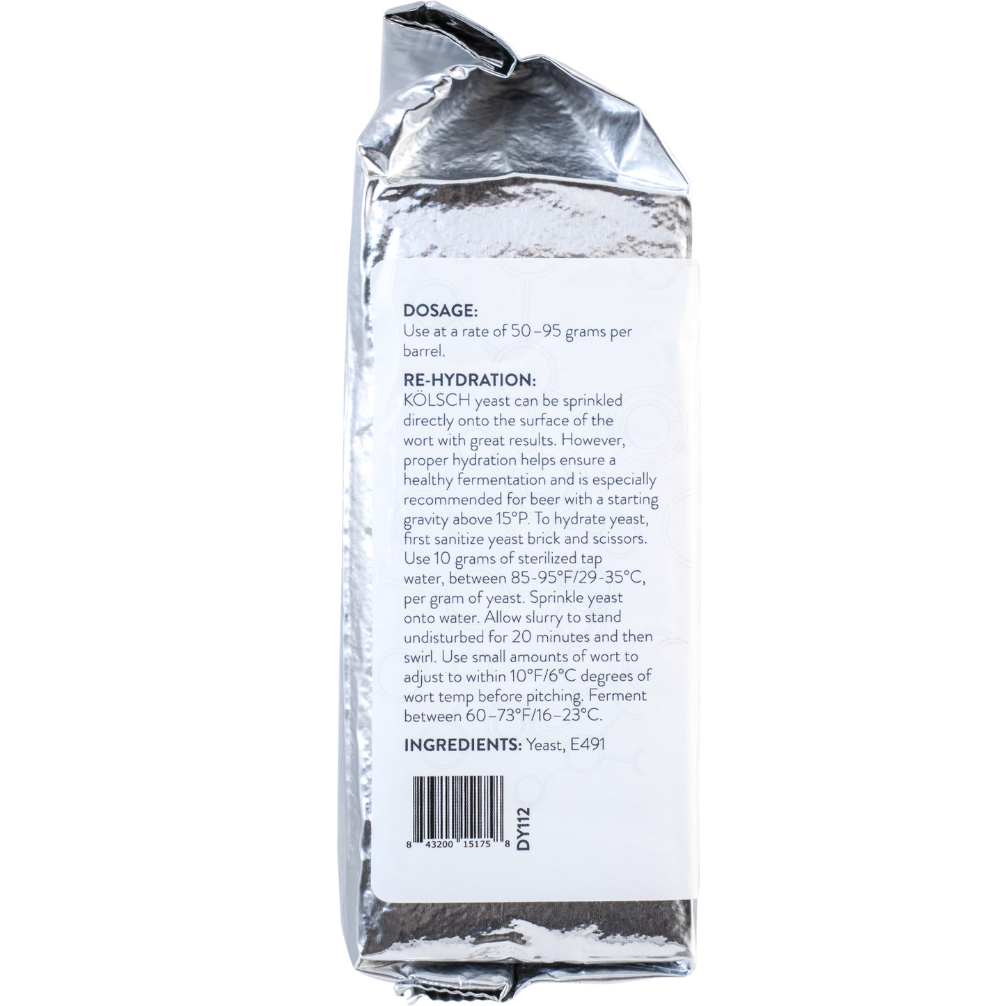 KÖLSCH Dry Beer Yeast