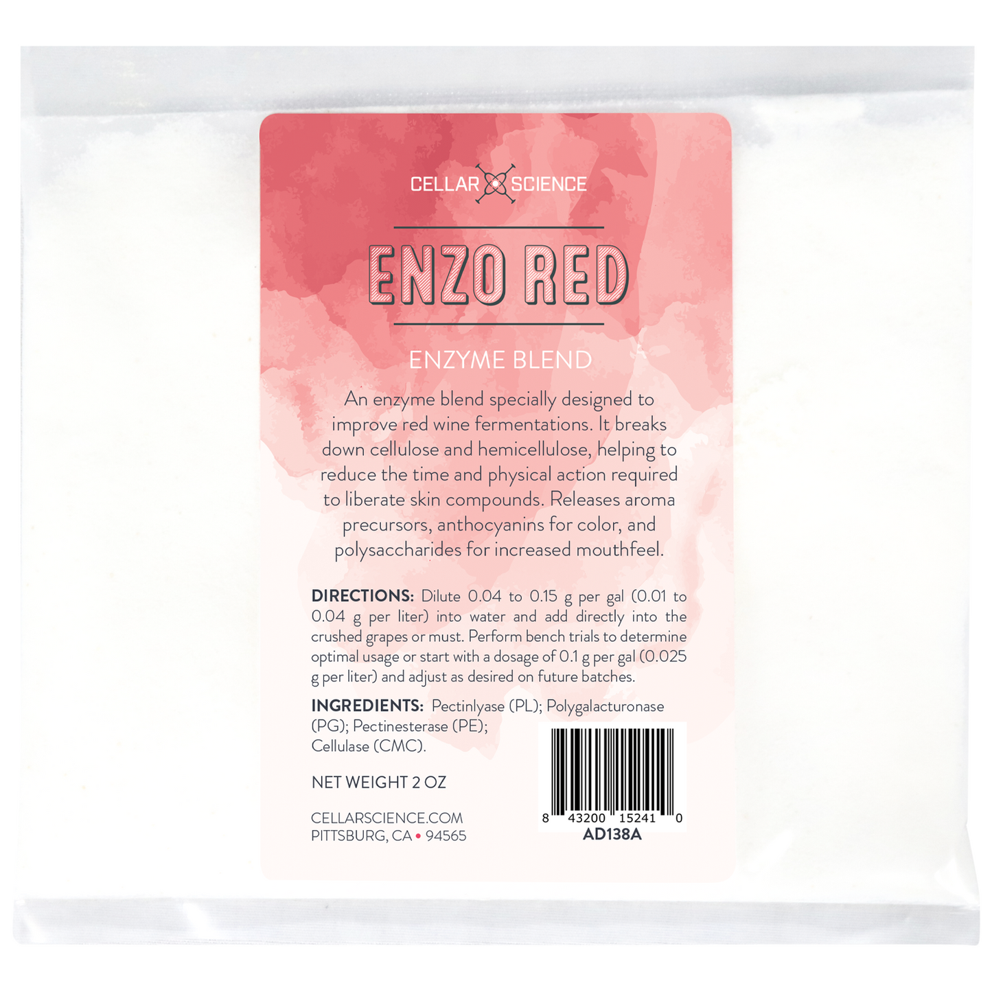 ENZO RED Enzyme Blend for Red Wine