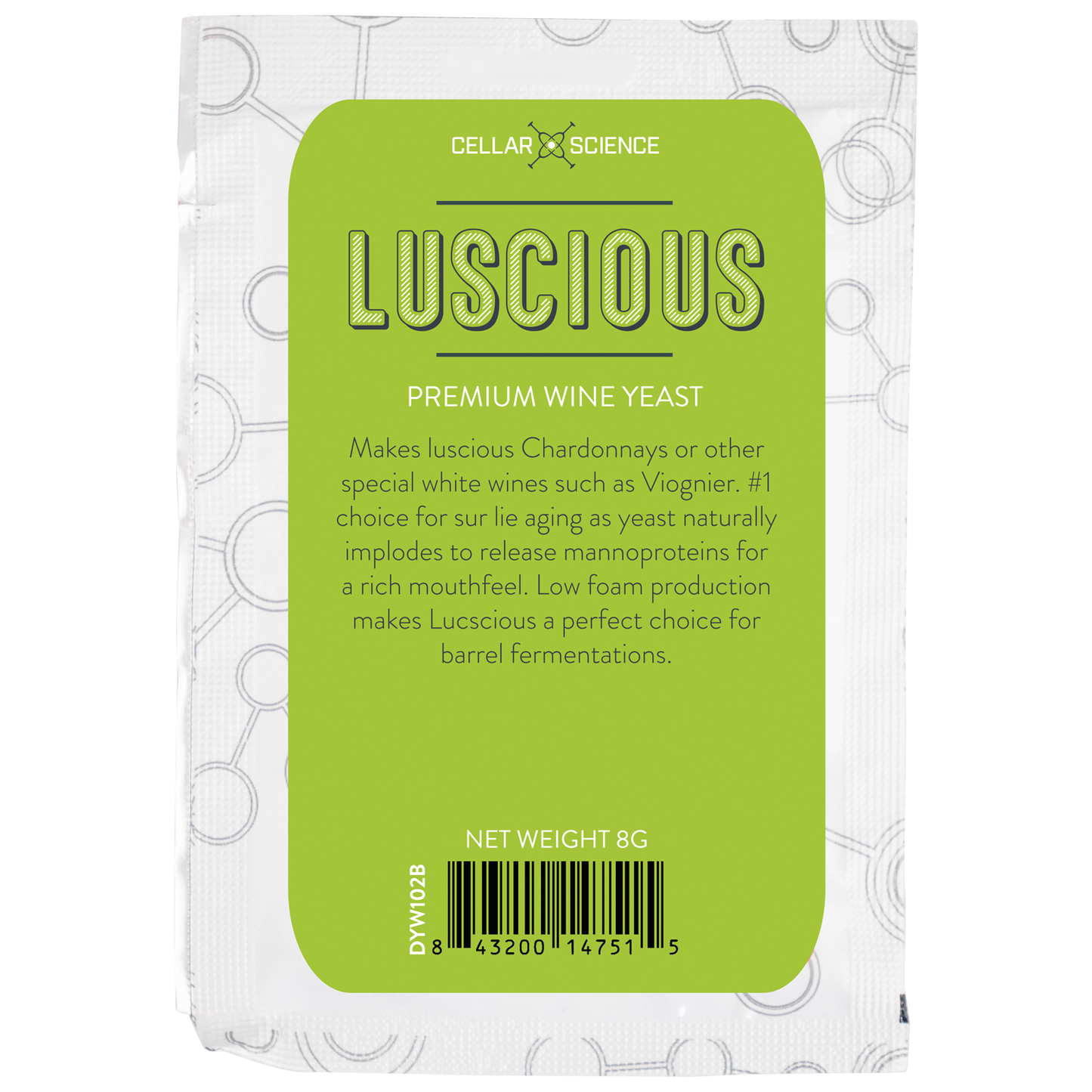 LUSCIOUS Dry Wine Yeast