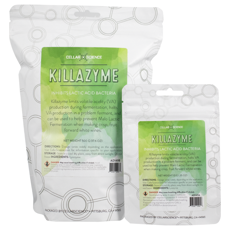 KILLAZYME Inhibits Lactic Acid Bacteria