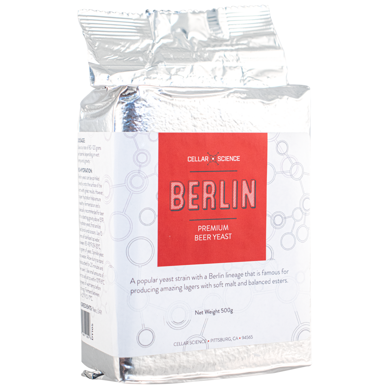 BERLIN Dry Beer Yeast Cellar Science